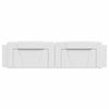 vidaXL Headboard Cushion White