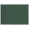 vidaXL Balcony Screen Dark Green 29.5x393.7" 100% Polyester Oxford