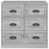vidaXL Sideboard Grey Sonoma Engineered wood Small Sideboard