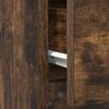 vidaXL Sideboard Smoked Oak Engineered Wood Medium Sideboard