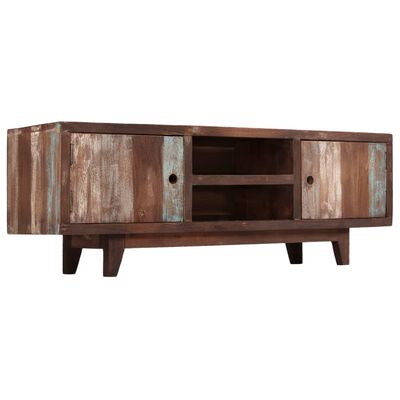 vidaXL TV Cabinet Solid Acacia Wood Vintage 46.5"x11.8"x15.7"