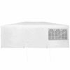 vidaXL Party Tent White 236.22 x 157.48 x 104.72 in Polyethylene
