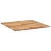 vidaXL Table Top Natural Solid acacia wood 35.4 in x 35.4 in Durable