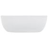 vidaXL Wash Basin 16.7x16.7x5.7" Ceramic White