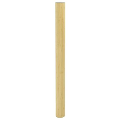 Single vertical wooden pole or dowel showing natural wood finish