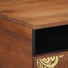 vidaXL Coffee Table with Drawer Honey Brown 31.50 x 21.26 x 15.75 in