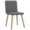 vidaXL Dining Chair Set of 4 Dark grey
