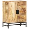 vidaXL Sideboard Brown Solid mango wood, Powder-coated steel Medium