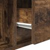 vidaXL TV Cabinet Smoked Oak Engineered Wood Small TV Cabinet