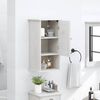 vidaXL Bathroom Cabinet with Shelf VIGO White and Antique White