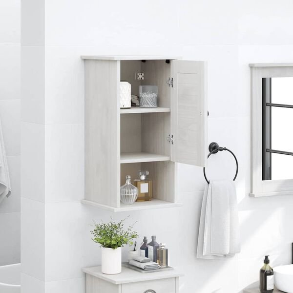 vidaXL Bathroom Cabinet with Shelf VIGO White and Antique White