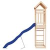 vidaXL Outdoor Playset Brown Solid pine wood Large Durable