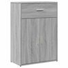 vidaXL Sideboard Grey Sonoma Engineered wood Medium Sideboard