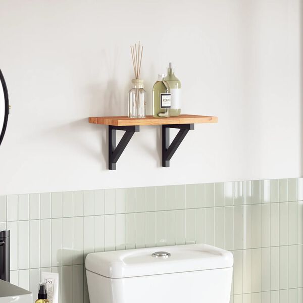 vidaXL Table Top Natural wood color Solid acacia wood 15.7x7.9x0.8 in