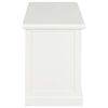 vidaXL TV Cabinet White 35.4x11.8x15.7" Wood