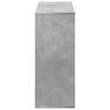 vidaXL Room Divider Bookcase Concrete Grey Engineered Wood Medium