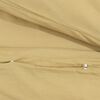 vidaXL Duvet Cover Set Taupe Microfiber (100% polyester) 78.7x78.7 in