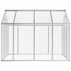 vidaXL Animal House Silver Aluminum Large Durable Aviary Rectangular