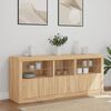 vidaXL Sideboard Sonoma oak Engineered wood Large Sideboard