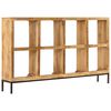 vidaXL Sideboard Natural wood grain Solid mango wood 63.0x9.8x37.4 in