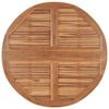vidaXL Outdoor Dining Set Natural teak Smooth-sanded teak hardwood