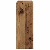 vidaXL Shoe Cabinet Old Wood 23.62 x 8.27 x 22.44 in Engineered Wood