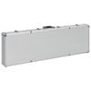 vidaXL Gun Case Silver 46.5"x15"x4.7" Aluminum