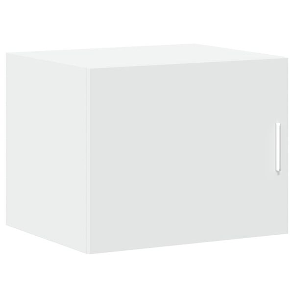 vidaXL Wall Cabinet White Engineered wood Medium Wall Cabinet