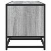 vidaXL TV Cabinet Gray Sonoma Engineered wood, Metal 70.9 in long