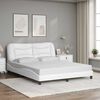 vidaXL Bed Frame White