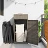 vidaXL Garden Storage Cabinet Grey