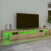 vidaXL TV Cabinet Sonoma Oak Engineered Wood Large TV Cabinet