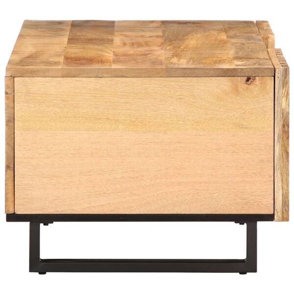 vidaXL Coffee Table Brown Solid Mango Wood Medium Coffee Table