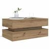 vidaXL Coffee Table Artisian oak Engineered wood Medium Coffee Table