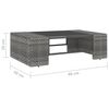 vidaXL Garden Lounge Set Gray, Anthracite