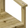 vidaXL Garden Lounge Set Treated Pine Solid Pine Wood Medium Durable