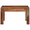 vidaXL Coffee Table Honey Solid acacia wood Standard Durable