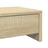 vidaXL Monitor Stand with Drawers Sonoma Oak 19.7x10.6x5.9" Engineered Wood