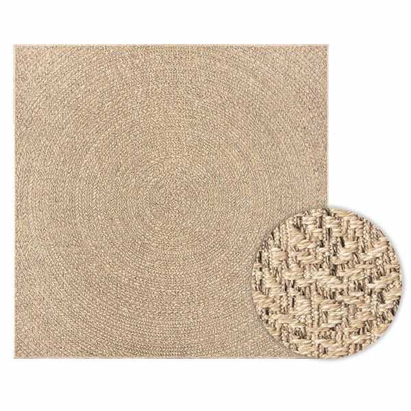 vidaXL Rug Beige Polypropylene Large UV-resistant materials Rug