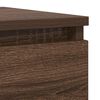 vidaXL Sideboard Brown oak Engineered wood 39.4 in wide Sideboard