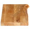 vidaXL Table Top Natural Solid mango wood 31.5 x 7.9 x 1.5 in Durable