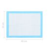vidaXL Pet Training Pad Set of 400 Blue and White
