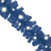vidaXL Garland Blue PVC 32.8FT Christmas Garland Other