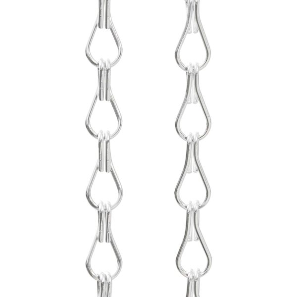 vidaXL Chain Door Fly Screen 35.4x86.6" Aluminium