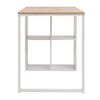 vidaXL Writing Desk 47.2x23.6x29.5" Oak and White