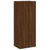 vidaXL TV Wall Unit Brown Oak Engineered Wood Large TV Wall Unit