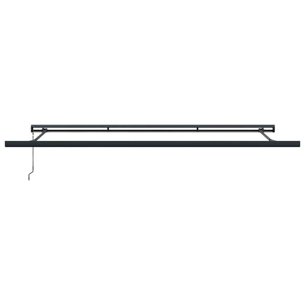 Awning Manual Anthracite 177.17" x 118.11" Metal