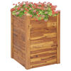 vidaXL Garden Raised Bed Natural wood Solid Acacia wood with oil finish