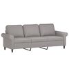 vidaXL 3-seater Sofa Light grey
