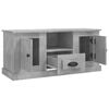 vidaXL TV Cabinet Concrete grey Engineered wood 39.4 in TV Cabinet